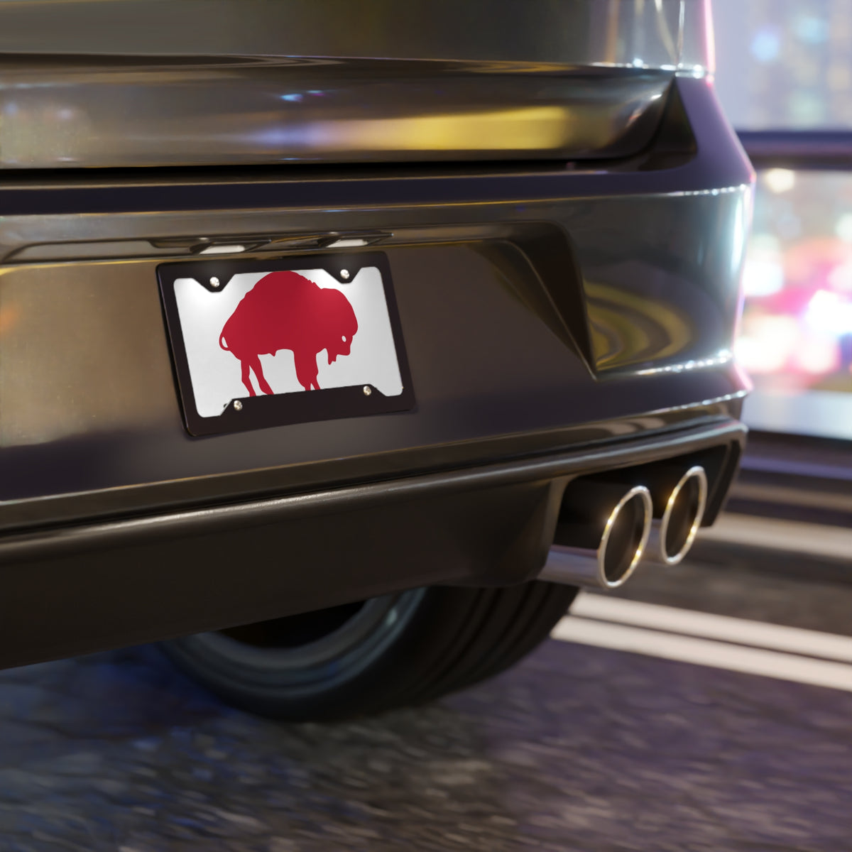 Buffalo Vanity Plate