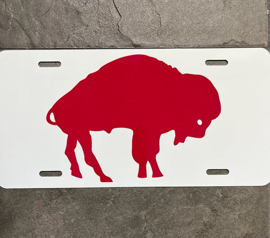 Buffalo Vanity Plate